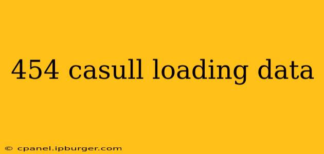 454 casull loading data