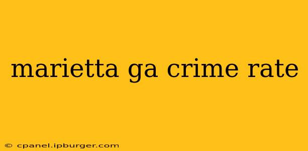 marietta ga crime rate