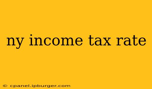 ny income tax rate
