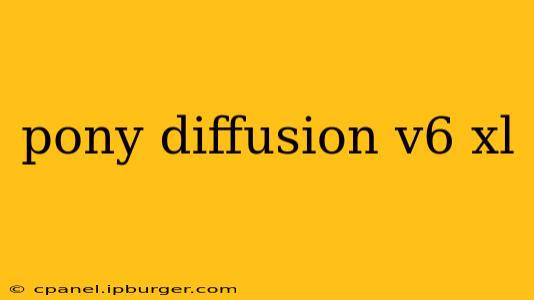 pony diffusion v6 xl