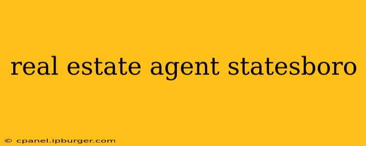 real estate agent statesboro